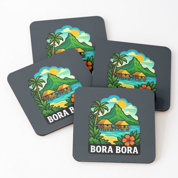 Item preview, Bora Bora - Tropical Paradise with Crystal Waters designed and sold by Myra365Art.