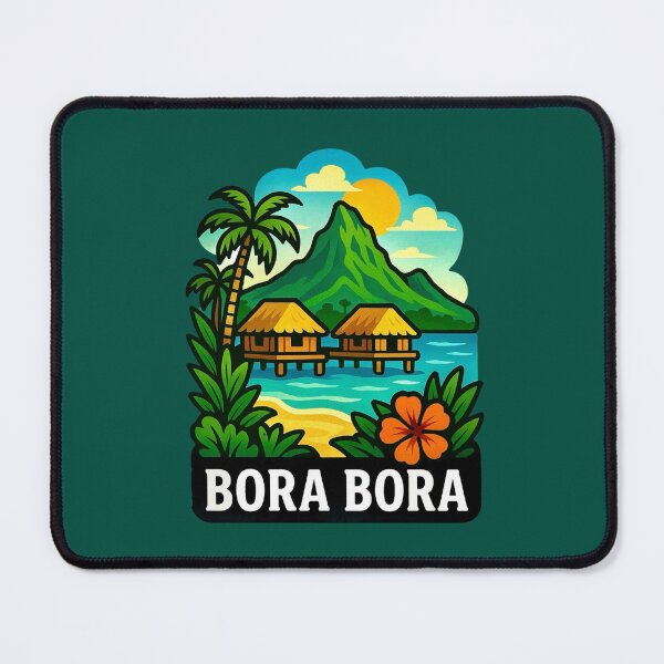 Item preview, Bora Bora - Tropical Paradise with Crystal Waters designed and sold by Myra365Art.