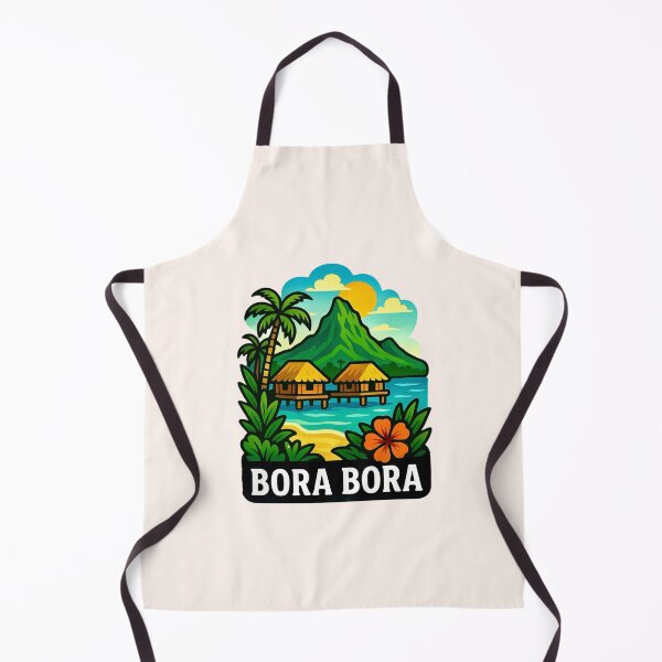 Item preview, Bora Bora - Tropical Paradise with Crystal Waters designed and sold by Myra365Art.