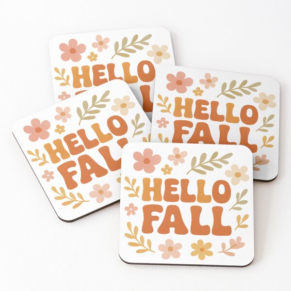 Item preview, Retro Groovy Hello Fall Floral designed and sold by Alex Songs.