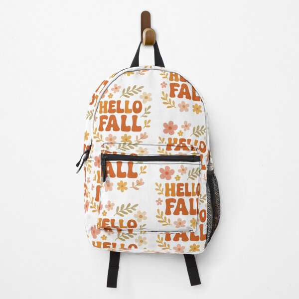 Item preview, Retro Groovy Hello Fall Floral designed and sold by Alex Songs.