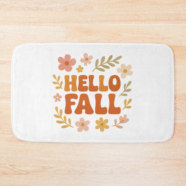 Item preview, Retro Groovy Hello Fall Floral designed and sold by Alex Songs.