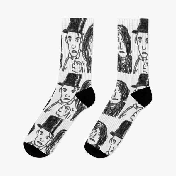 Item preview, The Dolls part 2. Punk, Glam, Rock, 1973, drawing, top hat designed and sold by Stacey Lazarus.