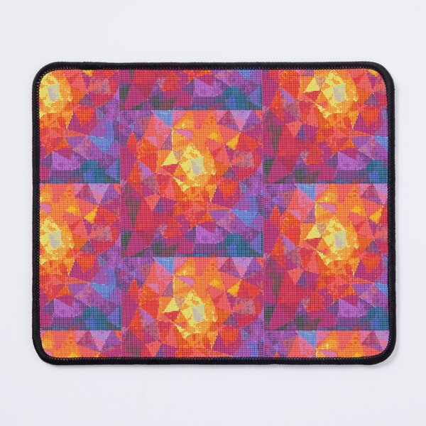 Item preview, Triangular Pulse – Abstract Wall Mosaic designed and sold by MosaicFan.