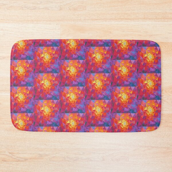 Item preview, Triangular Pulse – Abstract Wall Mosaic designed and sold by MosaicFan.