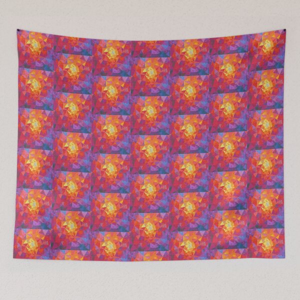 Item preview, Triangular Pulse – Abstract Wall Mosaic designed and sold by MosaicFan.