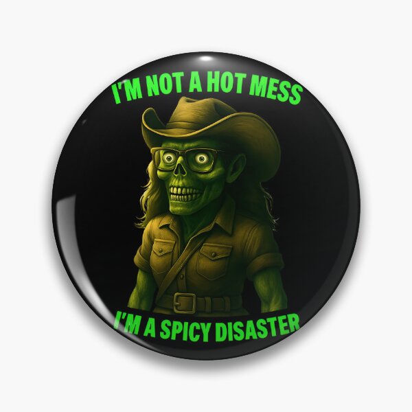 Item preview, Zombie Woman - Not a Hot Mess - Spicy Disaster designed and sold by NightTimeJ.