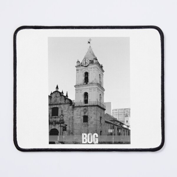 Item preview, Black and White San Francisco Church Downtown Bogota designed and sold by BogBrand.