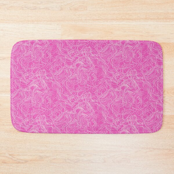 Item preview, Pink Abstract Topo Lines – Fluid Contour Art designed and sold by IndianShopper.