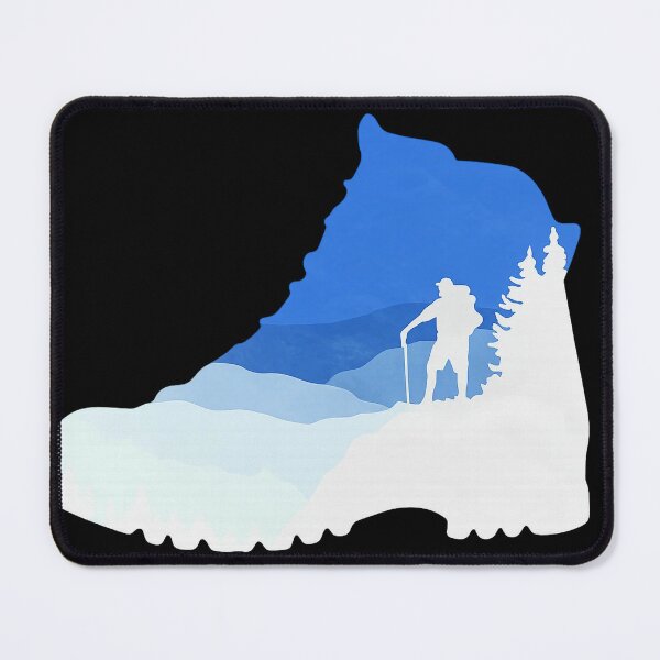 Item preview, Retro Hiking Boots Hiker Outdoor Camping Mountain Adventure designed and sold by Uglyandcute.
