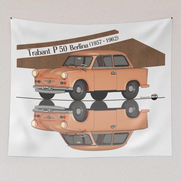 Item preview, Trabant P50 Rohrgelb Farbe (1957–1962) – The icon of the East designed and sold by Azaziel.