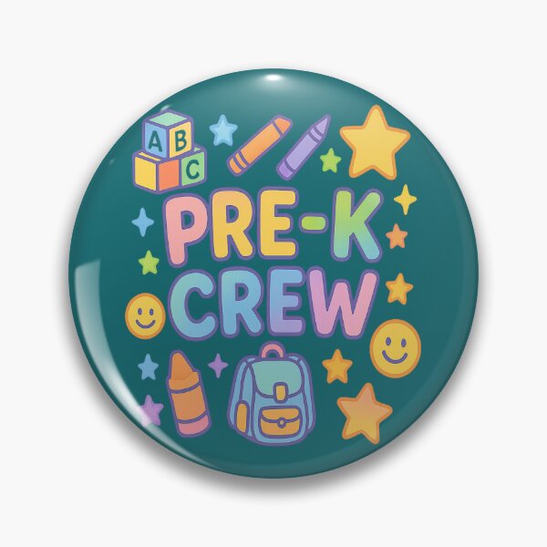 Item preview, Pre-K Crew Rainbow Fun – Back to School Teacher & Student designed and sold by Rajasekar.