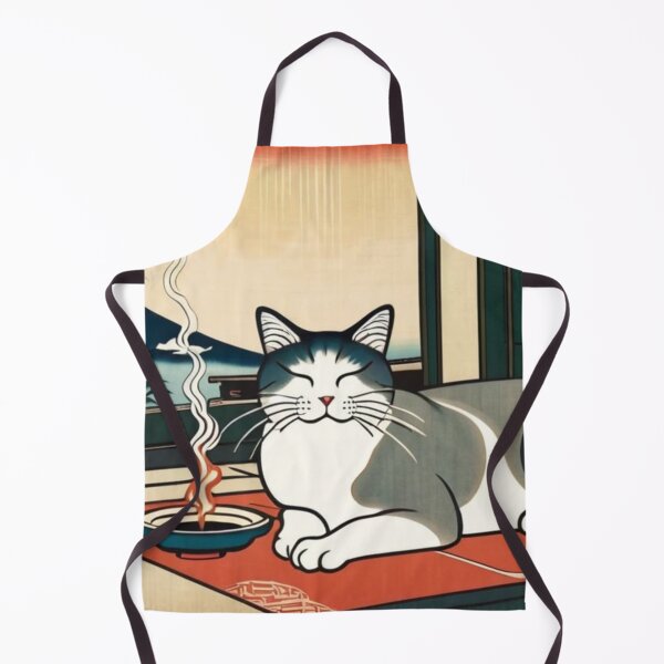 Item preview, Black & White Cat with Mosquito Coil – Calm Summer Moment designed and sold by LEO'S CREATURE　れおずくりーちゃー.