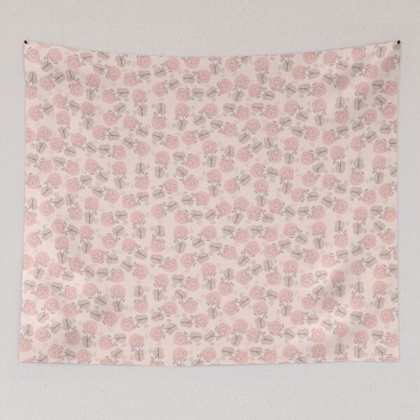 Item preview, Boho Mauve Floral Seamless Pattern | Minimal Botanical Design designed and sold by  Boho Vibes Studio.