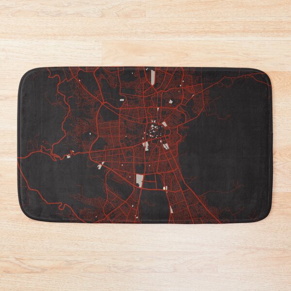 Item preview, Sanaa City Map of Yemen - Vector designed and sold by deMAP.