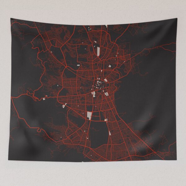Item preview, Sanaa City Map of Yemen - Vector designed and sold by deMAP.