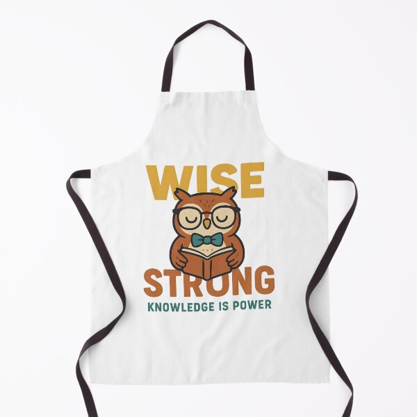Item preview, wise strong knowledge is power designed and sold by meesara.