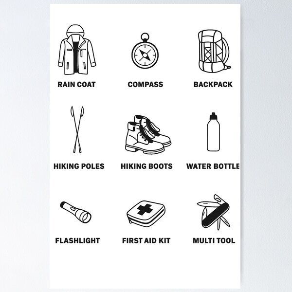 Item preview, Hiking gear designed and sold by Uglyandcute.