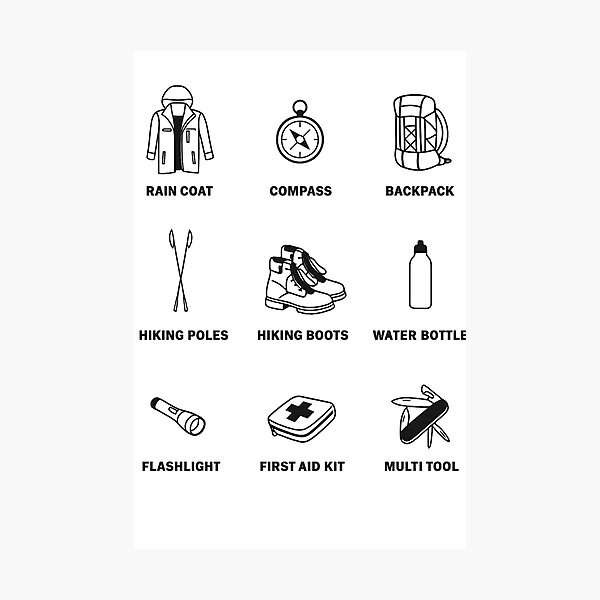 Item preview, Hiking gear designed and sold by Uglyandcute.