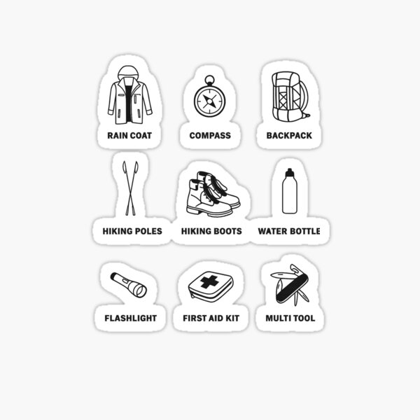 Item preview, Hiking gear designed and sold by Uglyandcute.