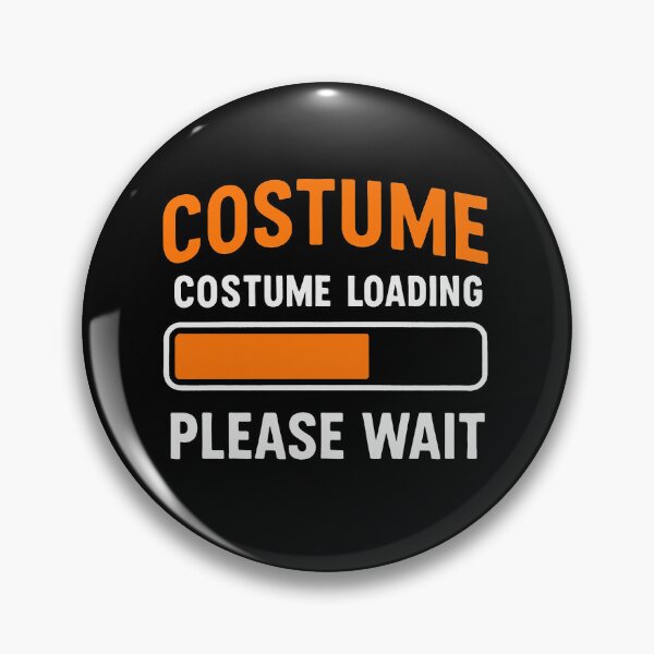 Item preview, Costume Loading – Funny Halloween Progress Tee designed and sold by Palozebra.