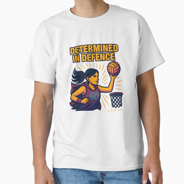 Item preview, Netballer Determined in Defence designed and sold by Kerry T.