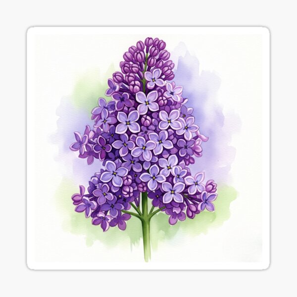 Item preview, Purple Lilac Cluster designed and sold by BYnomi.