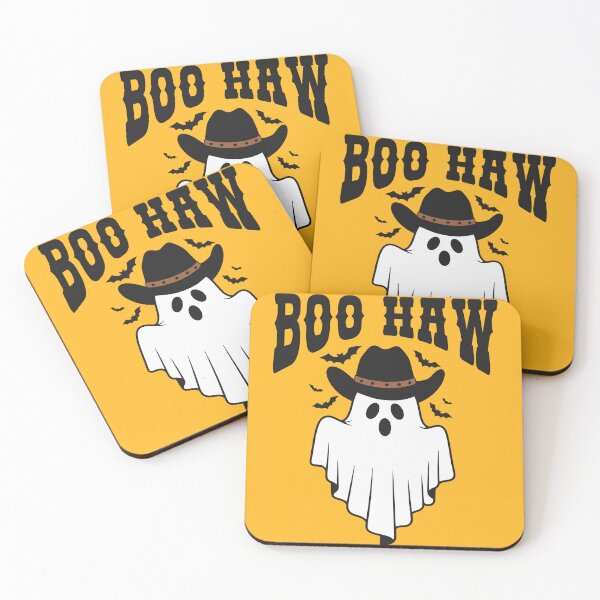 Item preview, Boo Haw Cowboy Ghost - Halloween Western designed and sold by FlashCraft Design.