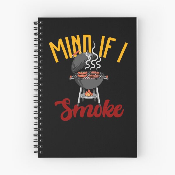 Item preview, Mind If I Smoke? Funny BBQ Grill – Pitmaster Barbecue Meat Smoker Gift – Grilling Dad Vintage Outdoor Cooking  designed and sold by LuxeGraphix.