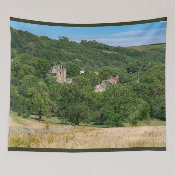 Item preview, Eyam Landscape designed and sold by Alisonchambers2.