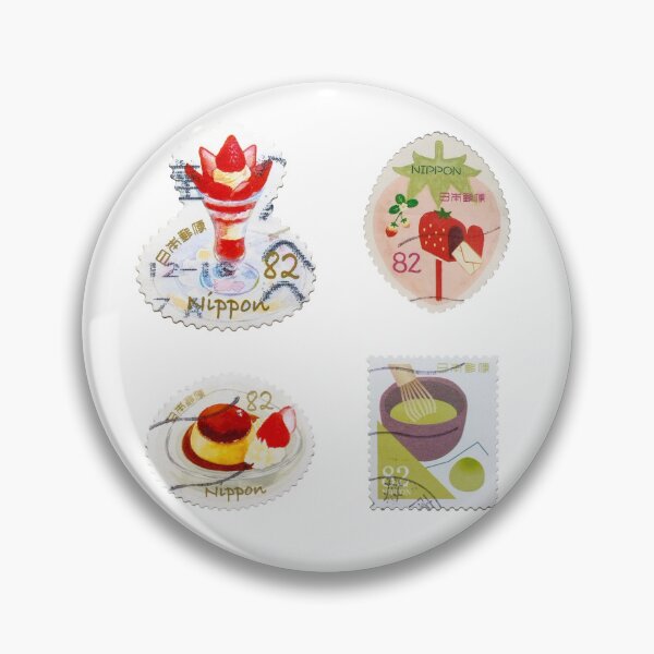Item preview, Vintage Japanese Postage Stamp Set designed and sold by pinkjellydragon.