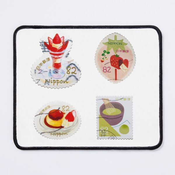 Item preview, Vintage Japanese Postage Stamp Set designed and sold by pinkjellydragon.