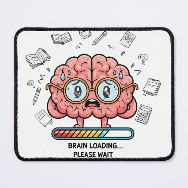 Item preview, Student Life Brain Overload designed and sold by RehanInkDesigns.
