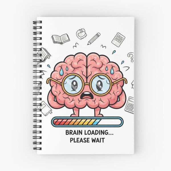 Item preview, Student Life Brain Overload designed and sold by RehanInkDesigns.