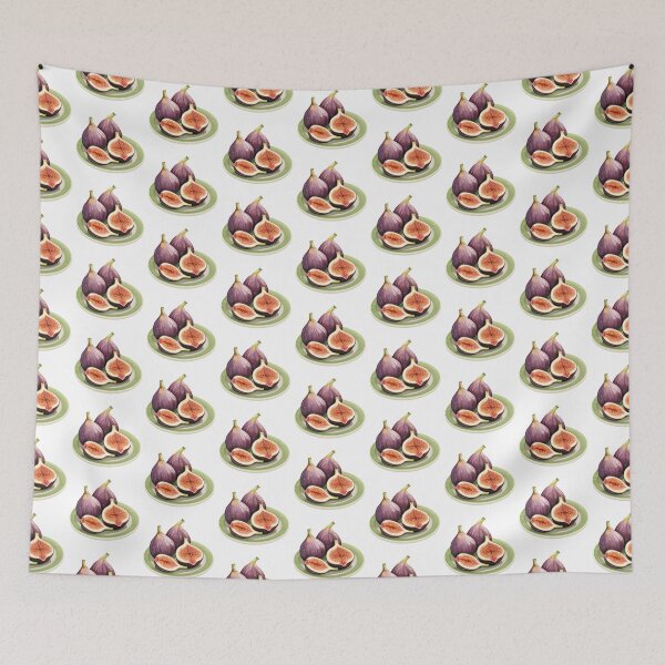 Item preview, Fresh Fig Plate Art designed and sold by New-School-Wave.