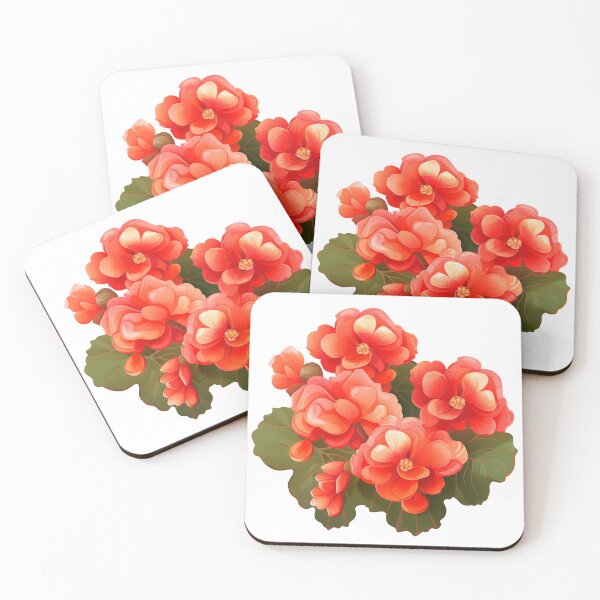 Item preview, Tangerine Floral Cluster designed and sold by New-School-Wave.