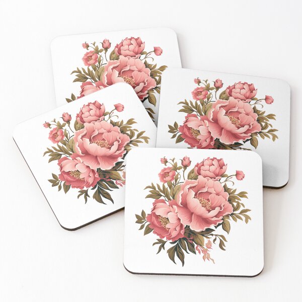 Item preview, Pink Peony Floral Bloom designed and sold by New-School-Wave.