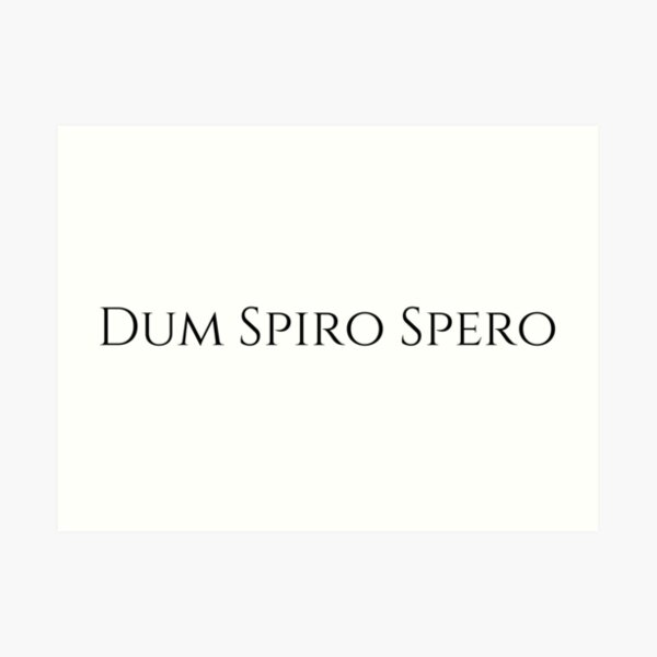 dum spiro spero meaning