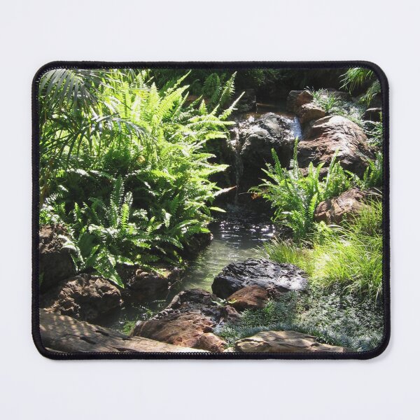 Item preview, Waterfall embraced with lush ferns designed and sold by RosJoy.