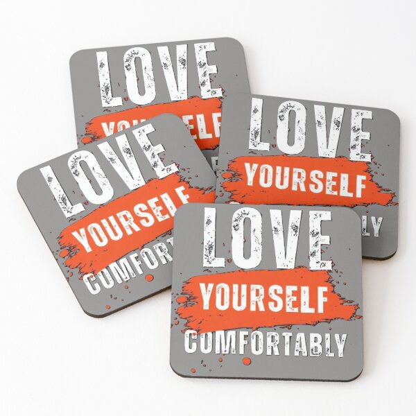 Item preview, Love yourself comfortably - Mental Health Awareness designed and sold by GUNAPRIYAA.