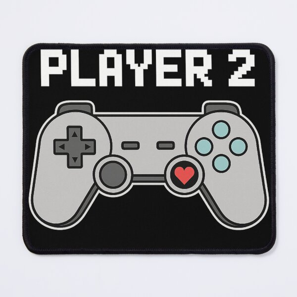 Item preview, I Found My Player 2 – Cute Gamer Couple Tee designed and sold by Palozebra.