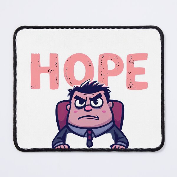 Item preview, There is a cartoon character sitting in a chair with a sign that says hiring part time hope designed and sold by cafegrafis.