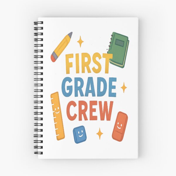 Item preview, First Grade Crew – Back to School Fun designed and sold by Rajasekar.