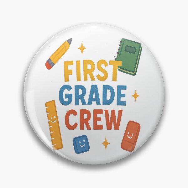 Item preview, First Grade Crew – Back to School Fun designed and sold by Rajasekar.