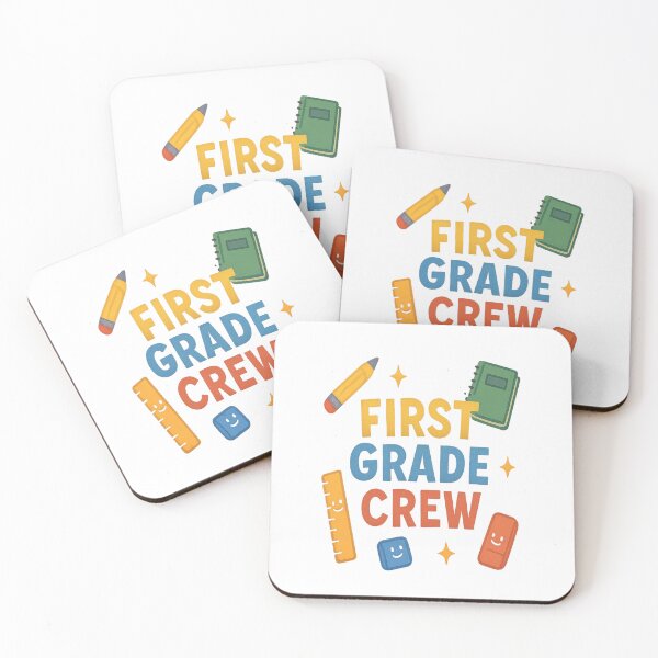 Item preview, First Grade Crew – Back to School Fun designed and sold by Rajasekar.