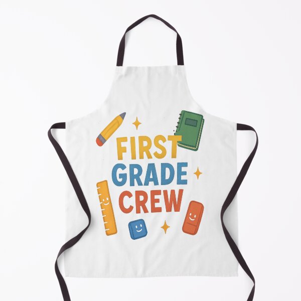 Item preview, First Grade Crew – Back to School Fun designed and sold by Rajasekar.