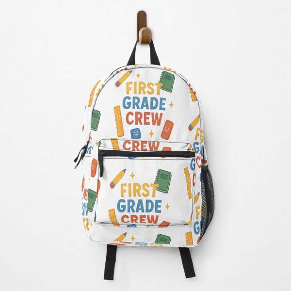 Item preview, First Grade Crew – Back to School Fun designed and sold by Rajasekar.