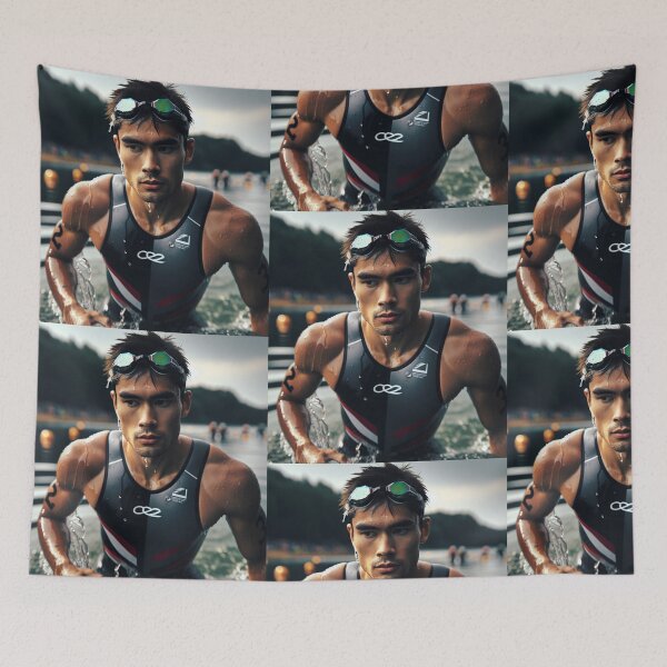 Item preview, Swim. Shift. Strike. | Triathlon Transition Motivation designed and sold by Triathlongram.