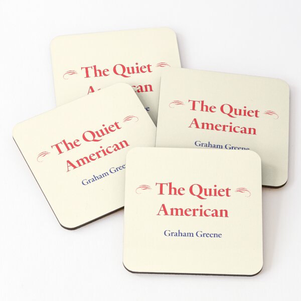 Item preview, Graham Greene, The Quiet American designed and sold by CharlottePlaceArt.