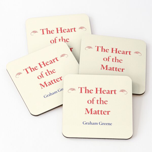 Item preview, Graham Greene, The Heart of the Matter designed and sold by CharlottePlaceArt.